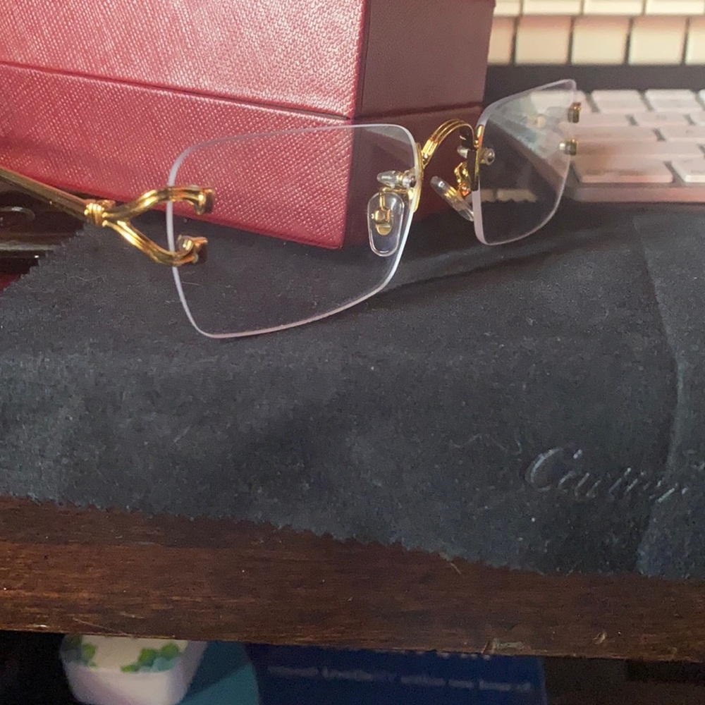 COPY - Cartier vintage glasses, brand new with everything included